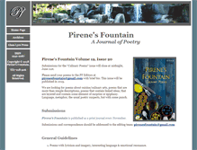 Tablet Screenshot of pirenesfountain.com